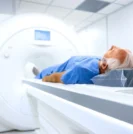 Man getting prostate MRI