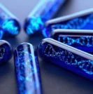 Vials showing DNA inside, representing genomic testing for prostate cancer