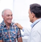 Doctor meeting with prostate cancer patient